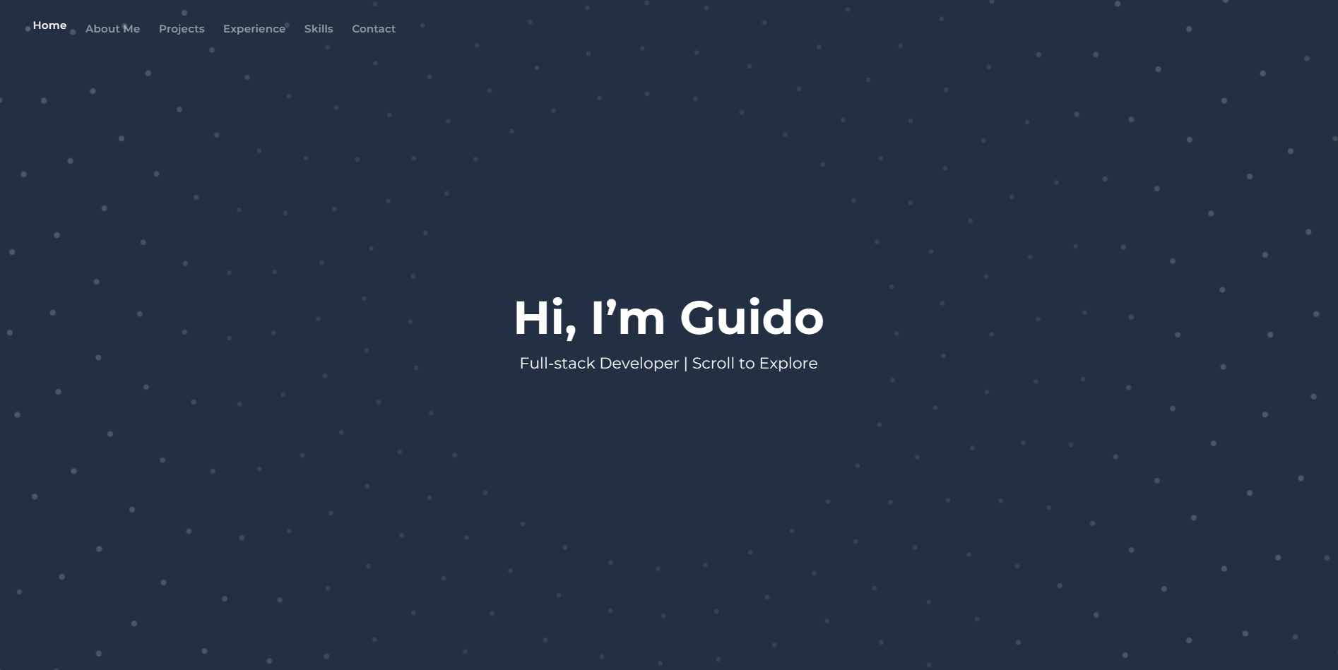 Portfolio Website